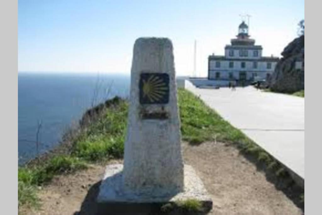 Appartamento Junto Camino De Santiago,1ª Linea De Playa Finisterre Esterno foto