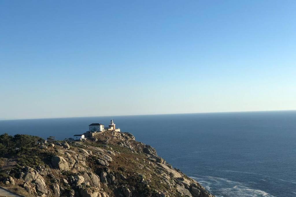 Appartamento Junto Camino De Santiago,1ª Linea De Playa Finisterre Esterno foto