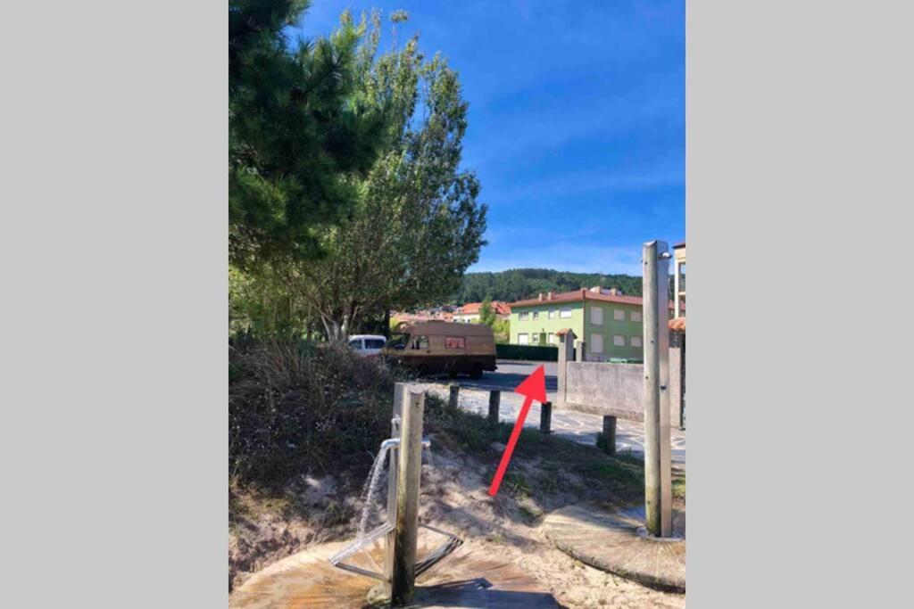 Appartamento Junto Camino De Santiago,1ª Linea De Playa Finisterre Esterno foto