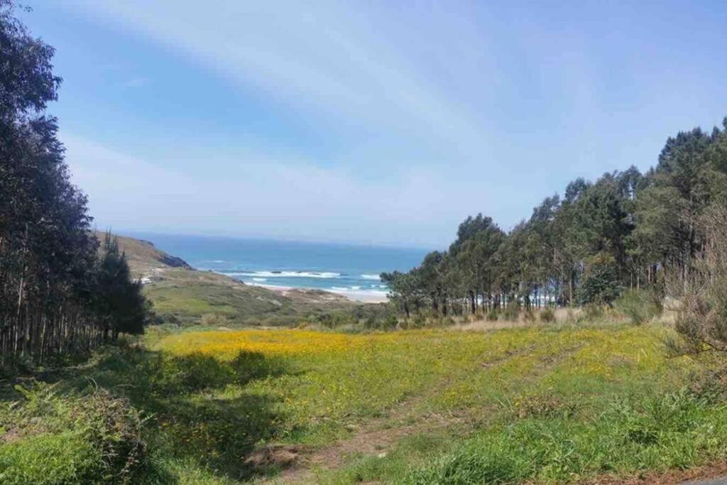 Appartamento Junto Camino De Santiago,1ª Linea De Playa Finisterre Esterno foto