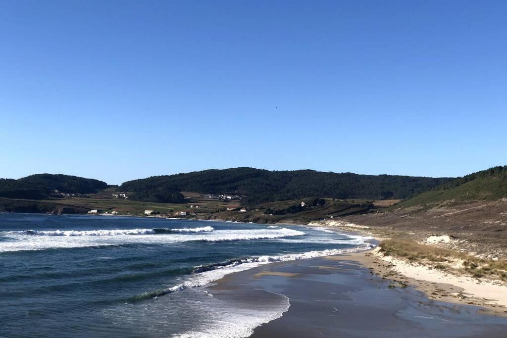 Appartamento Junto Camino De Santiago,1ª Linea De Playa Finisterre Esterno foto